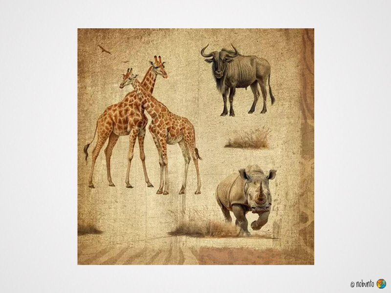 Servietten AFRICAN SAVANNA