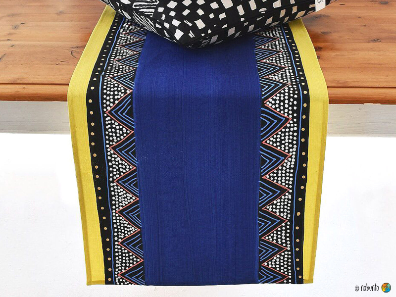 Tischläufer ZULU BEADS blau