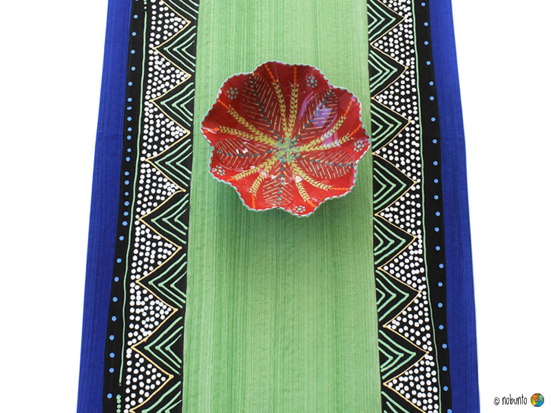 Tischläufer ZULU BEADS grün