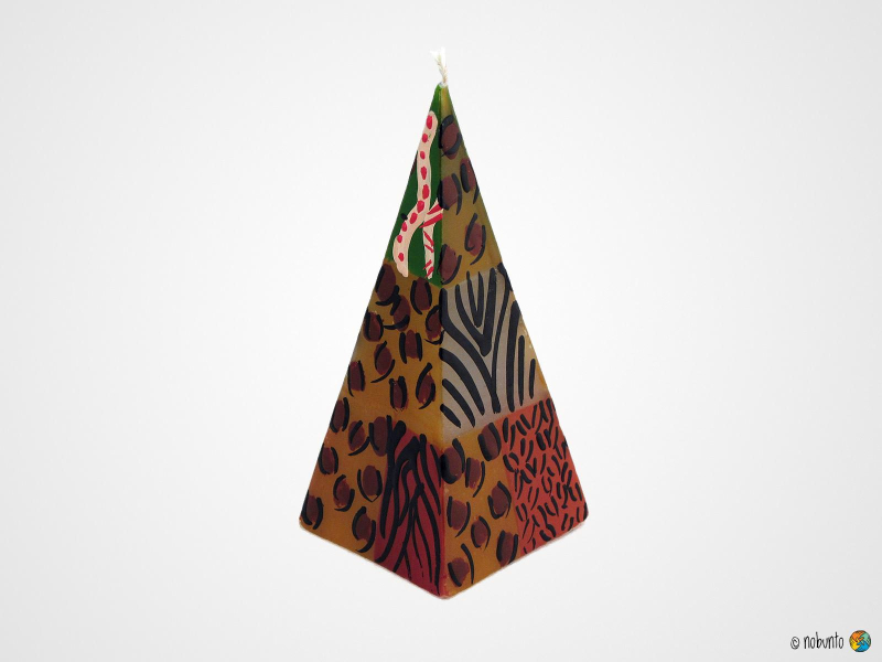 UZIMA Pyramidenkerze 5 x 12 cm