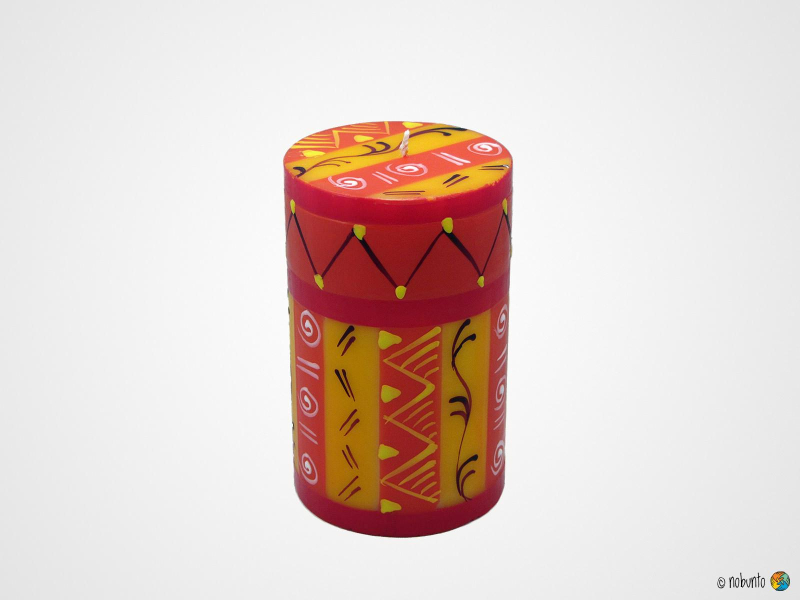 ZAHABU Geschenkbox 1 x Stumpenkerze