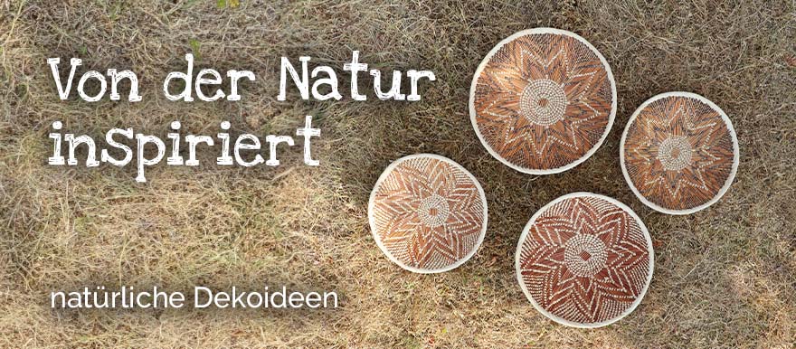 Von der Natur inspiriert-natürliche Dekoideen